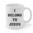 I Belong To Jesus Christian Gym Apparel Christian Dad Graphic Print Coffee Mug