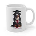 Bernese Mountain Dog Graduation Cap Graduate Training School For Men Women Girls Kids Graphic Print Coffee Mug