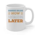 Birdhouse Building Now Minimal Socializing Introvert Graphic Print Coffee Mug Birdhouse Building Now Minimal Socializing Introvert Graphic Print Coffee Mug