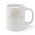 Caution May Buffer I'm From The 1900s Premium Graphic Print Coffee Mug
