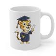 Cheetah Graduation Cute Kindergarten Elementary High School Graphic Print Coffee Mug