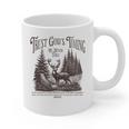 Christian Jesus Bible Verse Deer Elk Buck Hunting Dad Hunter Graphic Print Coffee Mug Christian Jesus Bible Verse Deer Elk Buck Hunting Dad Hunter Graphic Print Coffee Mug