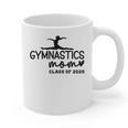 Class Of 2025 Gymnastics Mom Senior Gymnast Graduation Graphic Print Coffee Mug