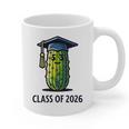 Class Of 2026 Graduation Pickle Trendy Graduate Humor Graphic Print Coffee Mug