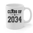 Class Of 2034 Shirt Graduation Graphic Print Coffee Mug