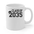 Class Of 2035 First Day Of School Graduation Graphic Print Coffee Mug