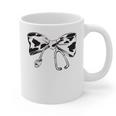 Cow Print Bow And Stethoscope Nurse RN Graduation Coquette Graphic Print Coffee Mug