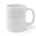 Crazy Sarcastic SORCERER UNIVERSITY Introvert Anti Social Graphic Print Coffee Mug