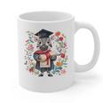 Cute Graduation Zebra Holding DiplomaShirt Graphic Print Coffee Mug