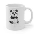 Cute Introvert Vibes – Panda Hello & Goodbye Graphic Print Coffee Mug Cute Introvert Vibes – Panda Hello & Goodbye Graphic Print Coffee Mug