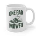 Dad Lawn Mowing One Bad Mowfo Mower Dad Gardening Graphic Print Coffee Mug Dad Lawn Mowing One Bad Mowfo Mower Dad Gardening Graphic Print Coffee Mug