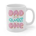 Dad Sweet One 1st First Birthday Matching Family Donut Graphic Print Coffee Mug Dad Sweet One 1st First Birthday Matching Family Donut Graphic Print Coffee Mug