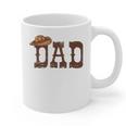 Dad Western Family Matching Birthday Cowboy Cowgirl Graphic Print Coffee Mug Dad Western Family Matching Birthday Cowboy Cowgirl Graphic Print Coffee Mug