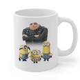 Despicable Me Minions Father's Day 1 Dad Cardboard Sign Graphic Print Coffee Mug