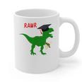 Dinosaur Rawr Diploma Graduate Graduation Graphic Print Coffee Mug