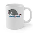 Disney Winnie The Pooh Introvert Eeyore Logo Graphic Print Coffee Mug Disney Winnie The Pooh Introvert Eeyore Logo Graphic Print Coffee Mug