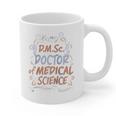 DMSc Doctor Of Medical Science Doctorate Graduation Raglan Baseball Tee Graphic Print Coffee Mug