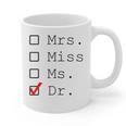 Doctor Graduation Graphic Print Coffee Mug