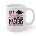 Don't Under Estimate Me Mother Tee Graduation TShirt For Mom Graphic Print Coffee Mug