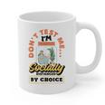 Don't Test Me Introvert's Graphic Print Coffee Mug Don't Test Me Introvert's Graphic Print Coffee Mug