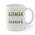 My Favorite Airman Calls Me Grandpa Airman Graduation Premium Graphic Print Coffee Mug