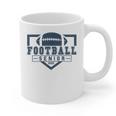 Football Senior Night Football Senior 2025 Graduation 44 Graphic Print Coffee Mug