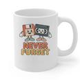 Never Forget Retro Old Technology Nostalgia Graphic Print Coffee Mug Never Forget Retro Old Technology Nostalgia Graphic Print Coffee Mug