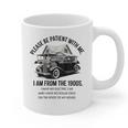 Forgive Me I'm From The 1900s No E-Car No SolarCells Graphic Print Coffee Mug