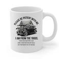 Forgive Me I'm From The 1900s No E-Car No SolarCells Premium Tri-Blend Graphic Print Coffee Mug