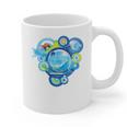Frutiger Aero Metro Abstract Maximalism 2000s Nostalgia Premium Tri-Blend Graphic Print Coffee Mug