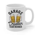 Garage Drinker Team Member Day Drinking Dad Beer Garage Graphic Print Coffee Mug Garage Drinker Team Member Day Drinking Dad Beer Garage Graphic Print Coffee Mug