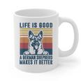 German Shepherd Men Women Dog Dad Mom German Shepherd Graphic Print Coffee Mug