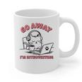 Go Away I´m Introverting Stay Home Socially Awkward Graphic Print Coffee Mug Go Away I´m Introverting Stay Home Socially Awkward Graphic Print Coffee Mug
