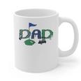Golf Dad Hole In One Golf First Birthday Boy Party Graphic Print Coffee Mug