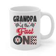 Grandpa Of The Fast One Car Racing Dad 1St Birthday Boy Graphic Print Coffee Mug Grandpa Of The Fast One Car Racing Dad 1St Birthday Boy Graphic Print Coffee Mug
