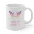Great Auntie Angel In My Memory Cute Family Remembrance Graphic Print Coffee Mug