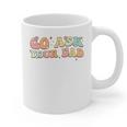 Groovy This Father's Day With Vintage Go Ask Your Dad Graphic Print Coffee Mug