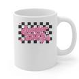 Groovy Senior Class Of 2026 Coquette Pink Bow Graduation Graphic Print Coffee Mug