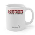 Guest Book 18th Birthday Party Memory Alcohol Graphic Print Coffee Mug Guest Book 18th Birthday Party Memory Alcohol Graphic Print Coffee Mug