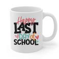 Happy Last Day Of School Kids Teacher Student Graduation Graphic Print Coffee Mug