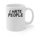 I Hate People Graffiti Introverts Meme Loner Graphic Print Coffee Mug I Hate People Graffiti Introverts Meme Loner Graphic Print Coffee Mug