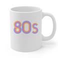 I'd Rather Be In The 80s Iconic Music Nostalgia Vintage Graphic Print Coffee Mug