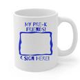 Interactive Preschool GraduationShirt Graphic Print Coffee Mug