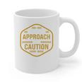 Introvert Approach With Caution For Introverted People Graphic Print Coffee Mug Introvert Approach With Caution For Introverted People Graphic Print Coffee Mug