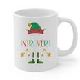 The Introvert Elf Christmas Family Matching Fun Xmas Top Graphic Print Coffee Mug The Introvert Elf Christmas Family Matching Fun Xmas Top Graphic Print Coffee Mug