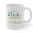 Introvert Farming Life Gardening For Geeky Plant Lover Graphic Print Coffee Mug Introvert Farming Life Gardening For Geeky Plant Lover Graphic Print Coffee Mug