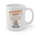 Introvert Mode Hiking Activated Hiker Graphic Print Coffee Mug Introvert Mode Hiking Activated Hiker Graphic Print Coffee Mug