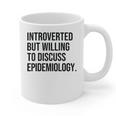 Introverted Epidemiologist Epidemiology Introvert Graphic Print Coffee Mug Introverted Epidemiologist Epidemiology Introvert Graphic Print Coffee Mug