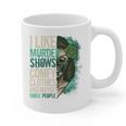 Introverted Murder Shows True Crime Lovers Introvert Graphic Print Coffee Mug Introverted Murder Shows True Crime Lovers Introvert Graphic Print Coffee Mug