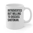 Introverted Shotokan Karate Introvert Graphic Print Coffee Mug Introverted Shotokan Karate Introvert Graphic Print Coffee Mug